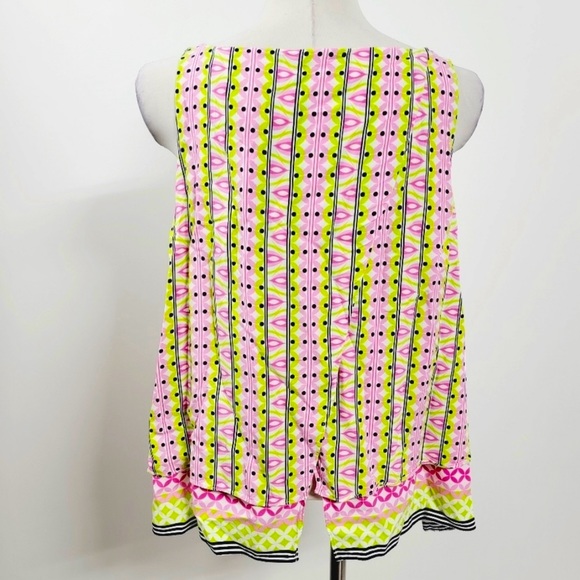 ❌SOLD❌Crown & Ivy•Colorful Top - Picture 3 of 5